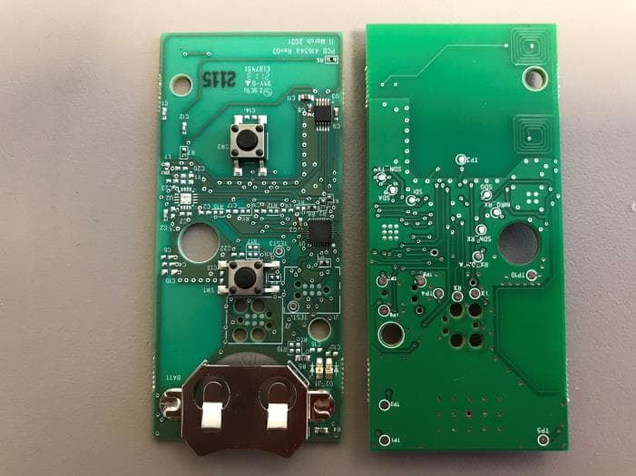 Universal 2 Button Transmitter - FCC ID B8QU2 - The Genie Company a Division of Overhead Door Corporation