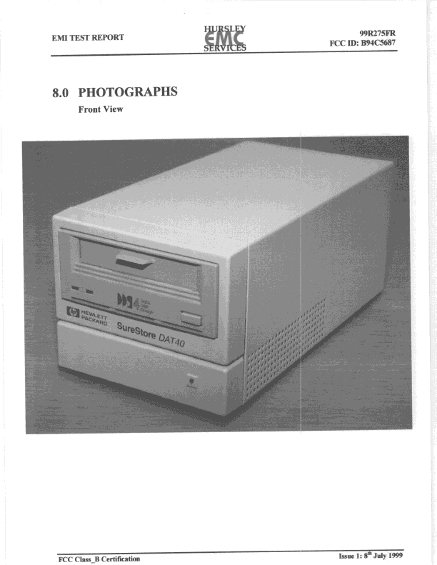 Digital Data Storage - FCC ID B94C5687 - HP Inc. (1)