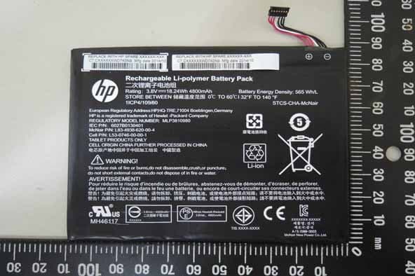 Tablet - FCC ID B94HHI508OC - HP Inc.