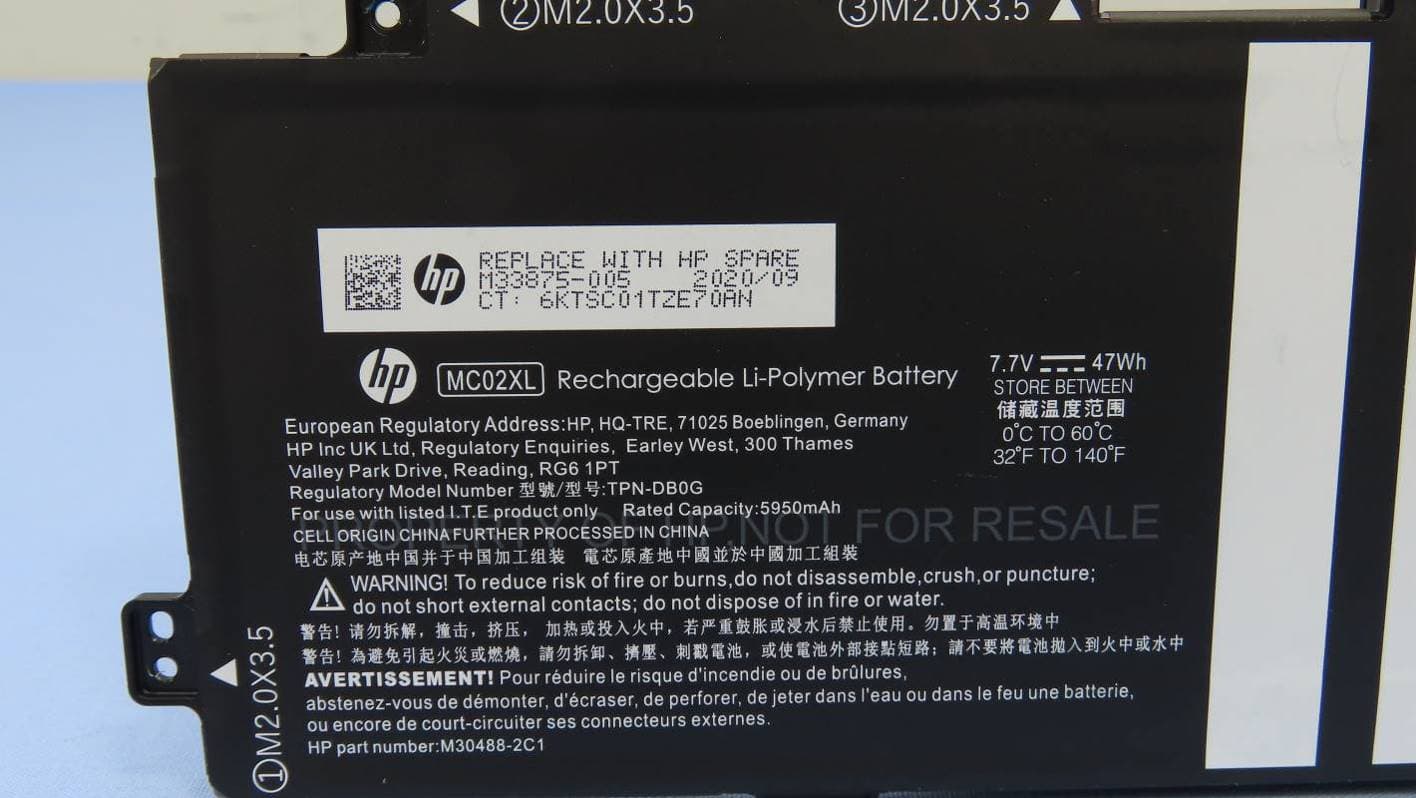 Model HSN-C11C - FCC ID B94HNC11CPD - HP Inc.