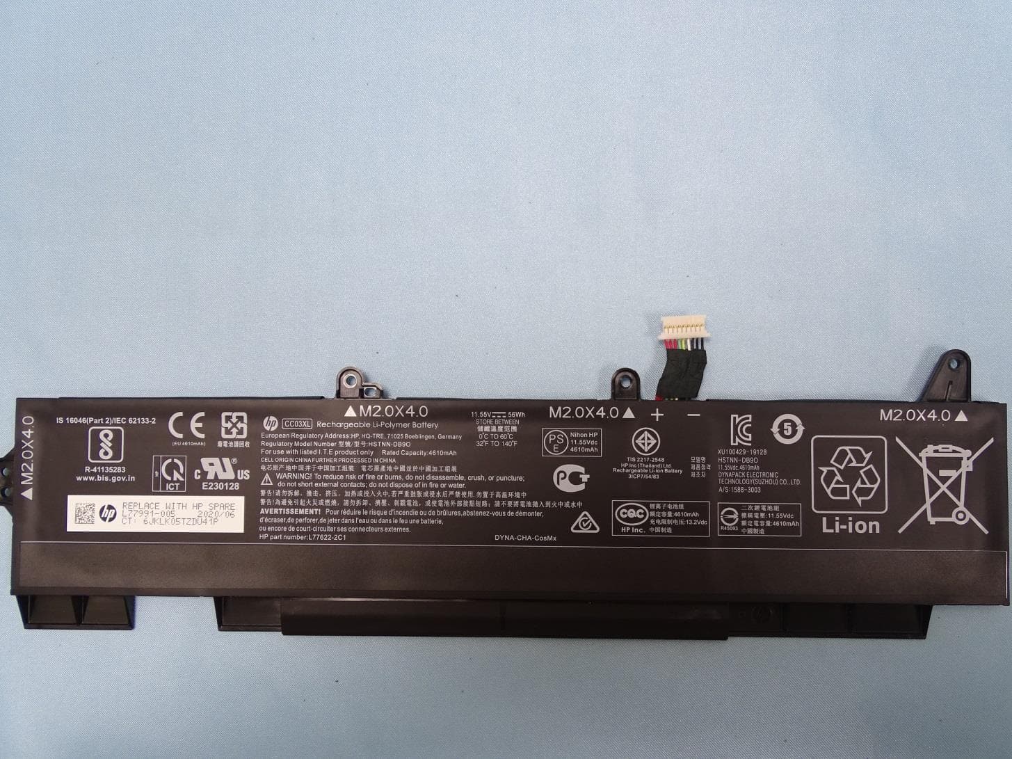 Model- HSN-I41C-5 - FCC ID B94HNI41C5TKR - HP Inc.