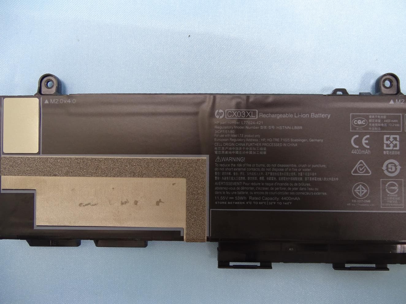 Model HSN-I42C - FCC ID B94HNI42CTKR - HP Inc. (2)