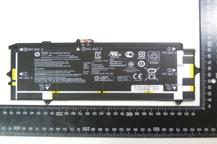 Tablet PC - FCC ID B94HNI72CAM - HP Inc. (3)