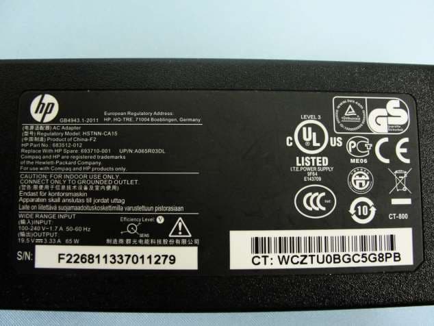 Notebook PC - FCC ID B94HNW03CFX468 - HP Inc.