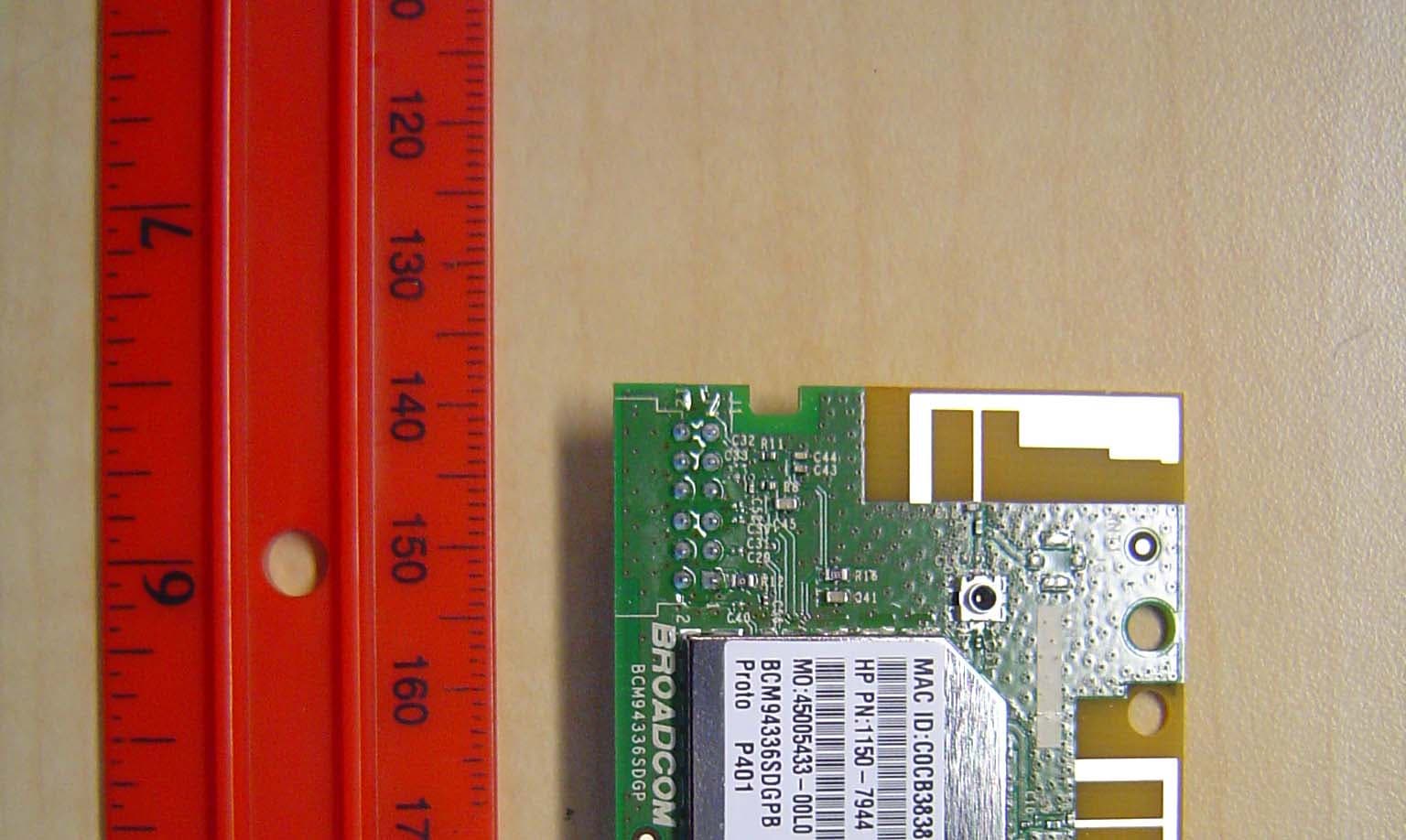 802.11 b/g/n WLAN Module - FCC ID B94SDGOB1091 - HP Inc. (1)