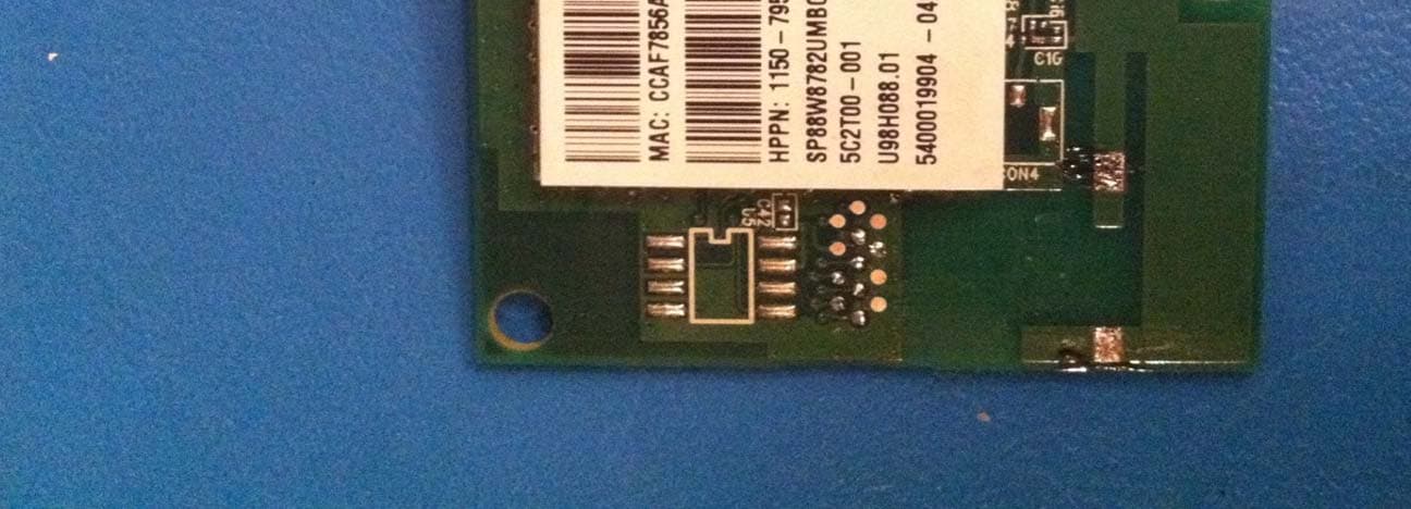 802.11a/b/g/n WLAN MODULE - FCC ID B94SDGOB1191 - HP Inc. (2)