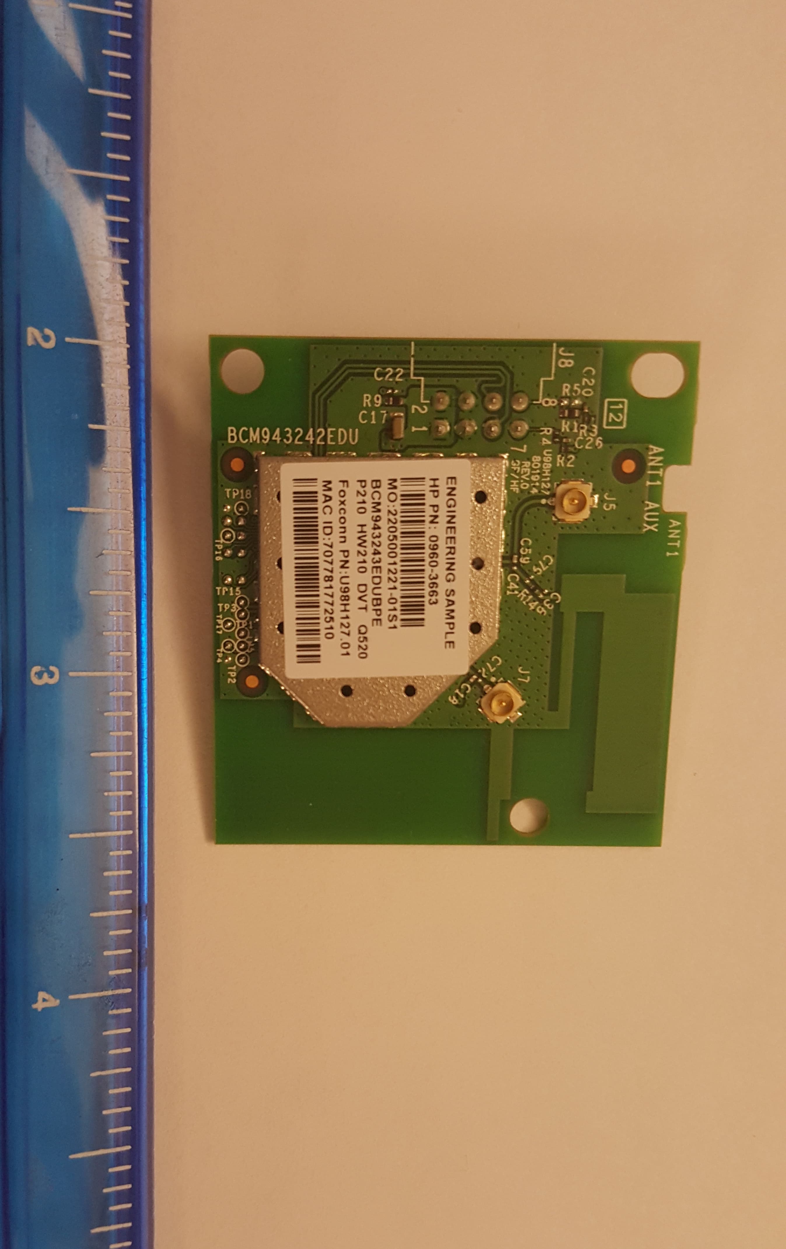 802.11abgn 2x2 USB Module - FCC ID B94SDGOB1505 - HP Inc.