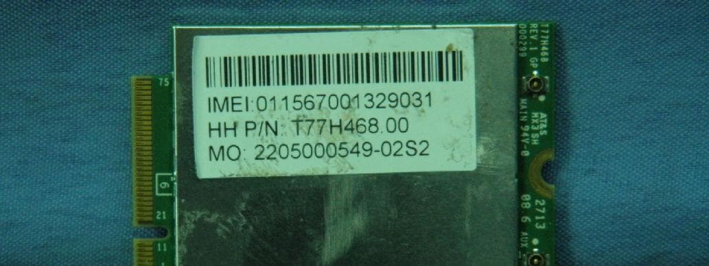 3GPP Long Term Evolution Cat3 PCI Express M.2 Module - FCC ID B94T77H468 - HP Inc. (1)