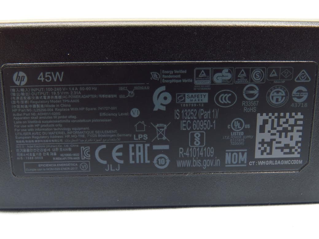 Model TPN-I137 - FCC ID B94TNI137HPPD - HP Inc.
