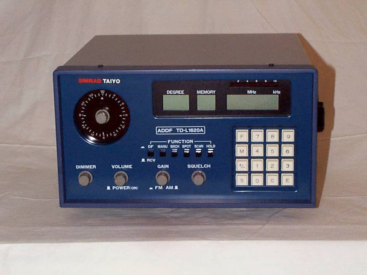 CSR - Scanning Receiver - FCC ID BAA9JKTD-L1620A - MITSUBISHI ELECTRIC TOKKI SYSTEMS CORPORATION