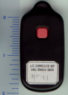 DSC - Part 15 Security/Remote Control Transmitter - FCC ID BAB237131-056 - DENSO TEN Limited