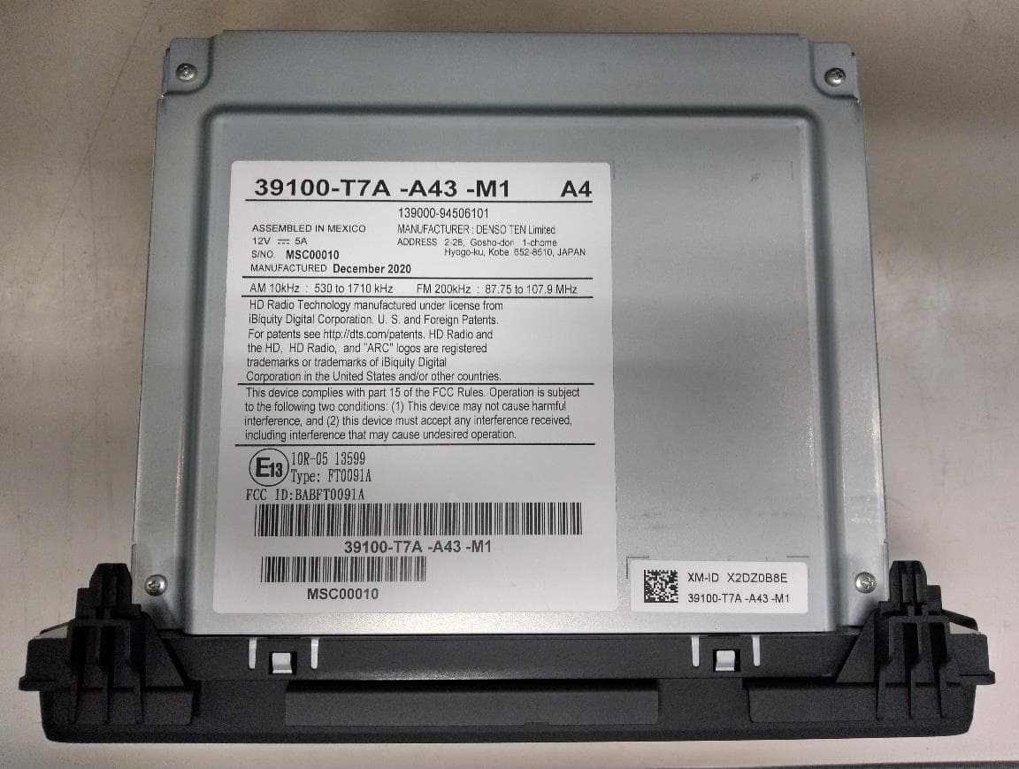 Car Navigation - FCC ID BABFT0091A - DENSO TEN Limited (2)