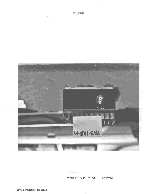 AMP - Amplifier - FCC ID BBD3-1AB-M - TPL Communications Inc (3)