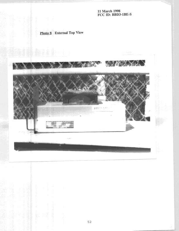 AMP - Amplifier - FCC ID BBD3-1BE-S - TPL Communications Inc