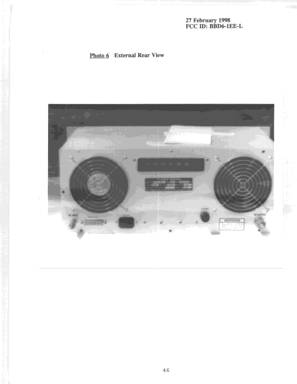 AMP - Amplifier - FCC ID BBD6-1EE-L - TPL Communications Inc (5)