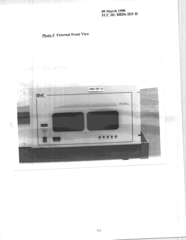 AMP - Amplifier - FCC ID BBD6-2EF-H - TPL Communications Inc (5)