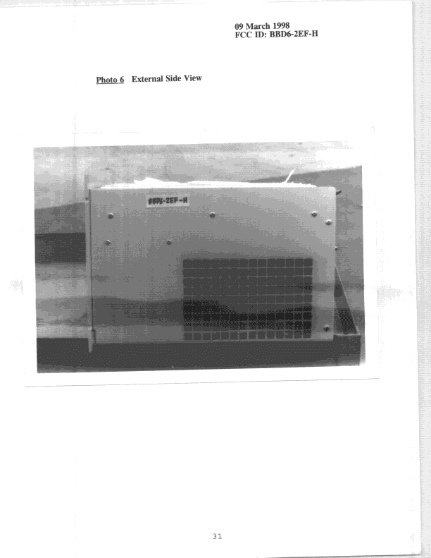 AMP - Amplifier - FCC ID BBD6-2EF-H - TPL Communications Inc
