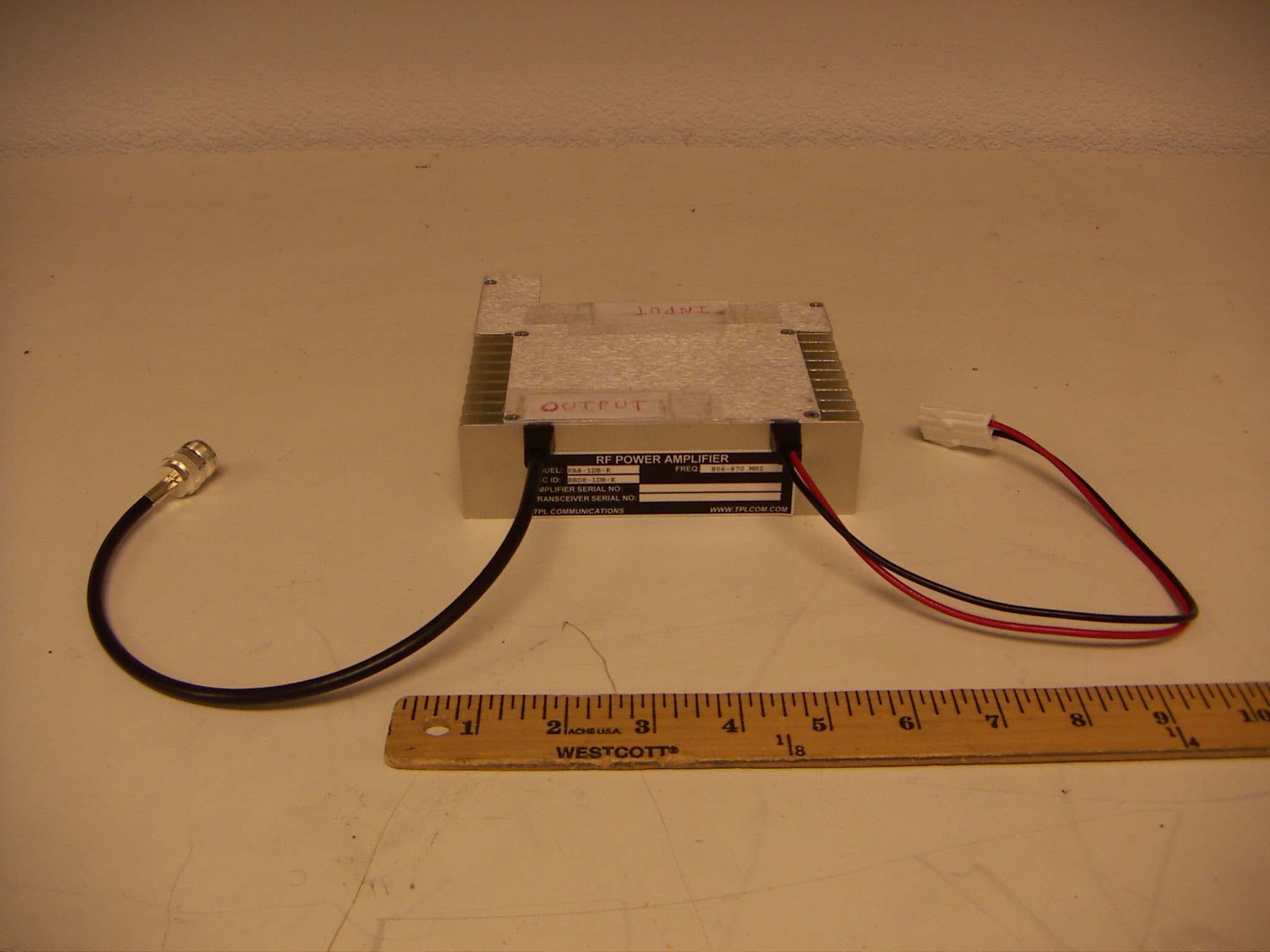 RF Power Amplifier - FCC ID BBD8-1DB-K - TPL Communications Inc (5)