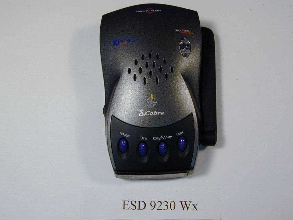 Radar/ Laser Detector - FCC ID BBOESD9230WX - Cobra Electronics Corporation