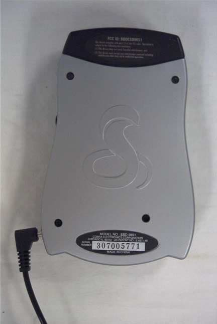 RADAR DETECTOR - FCC ID BBOESD9851 - Cobra Electronics Corporation (2)