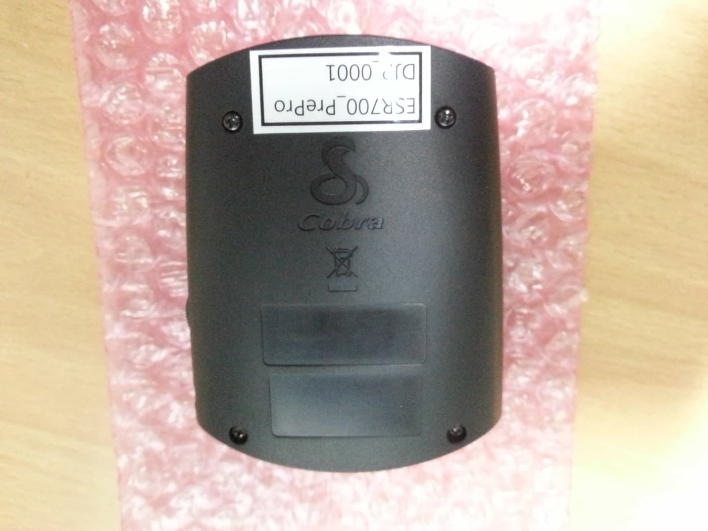 RADAR DETECTOR - FCC ID BBOESR700 - Cobra Electronics Corporation (2)