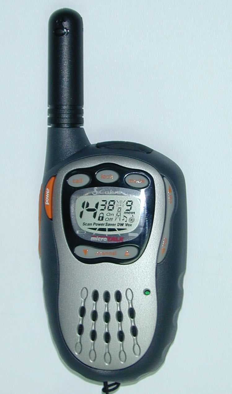 FRS Transceiver - FCC ID BBOFRS307C - Cobra Electronics Corporation