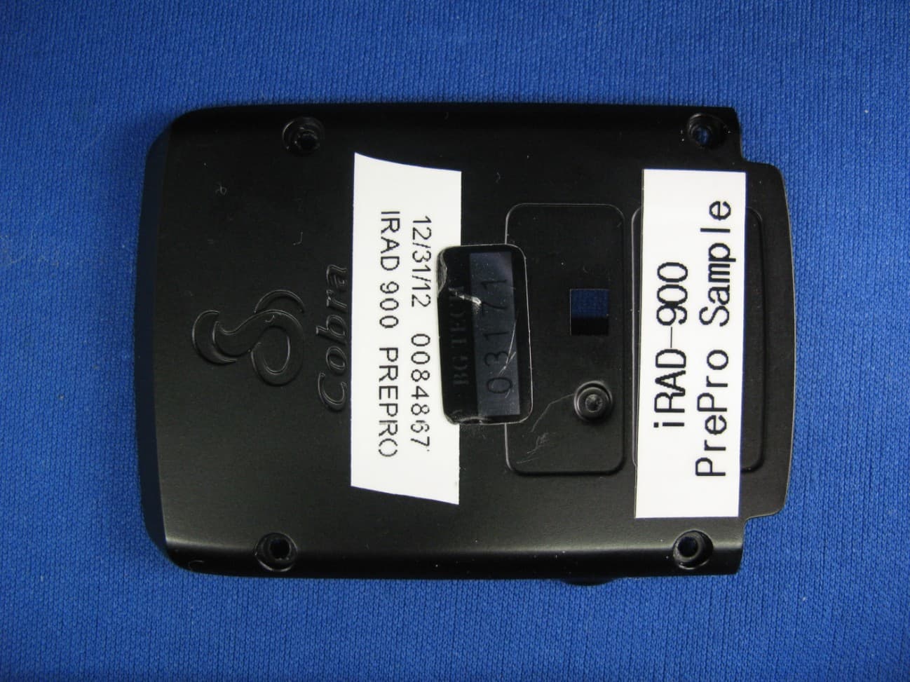 RADAR DETECTOR WITH BLUETOOTH - FCC ID BBOIRAD900 - Cobra Electronics Corporation
