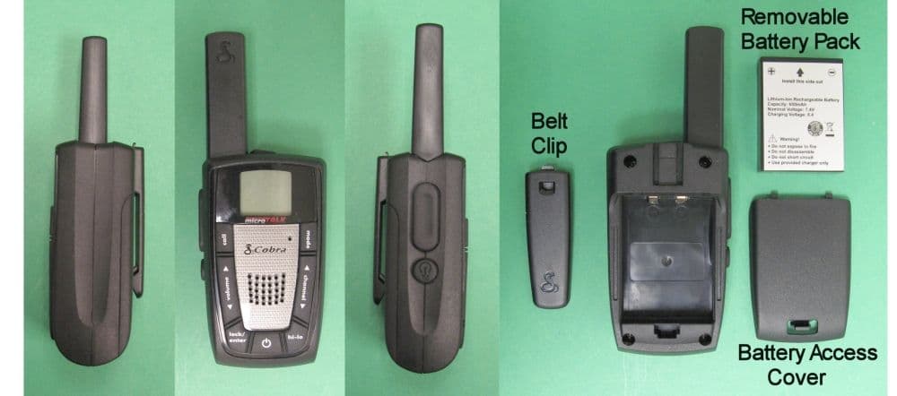 FRS/GMRS TRANSCEIVER - FCC ID BBOLI5600 - Cobra Electronics Corporation
