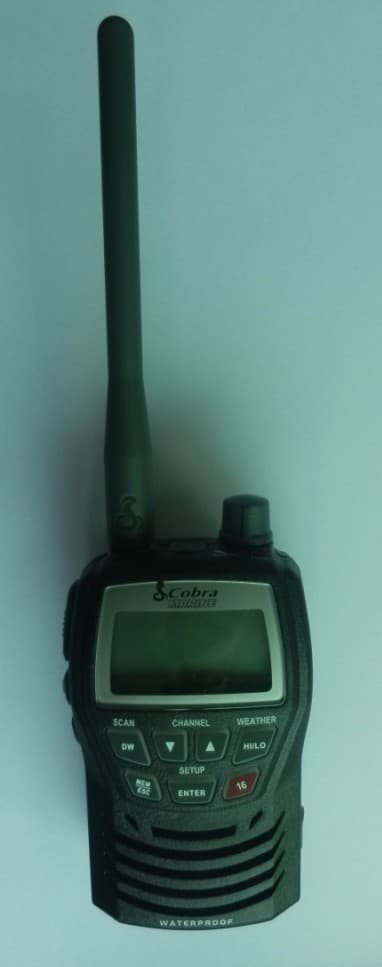 HANDHELD MARINE TRANSCEIVER - FCC ID BBOMRHH125B - Cobra Electronics Corporation