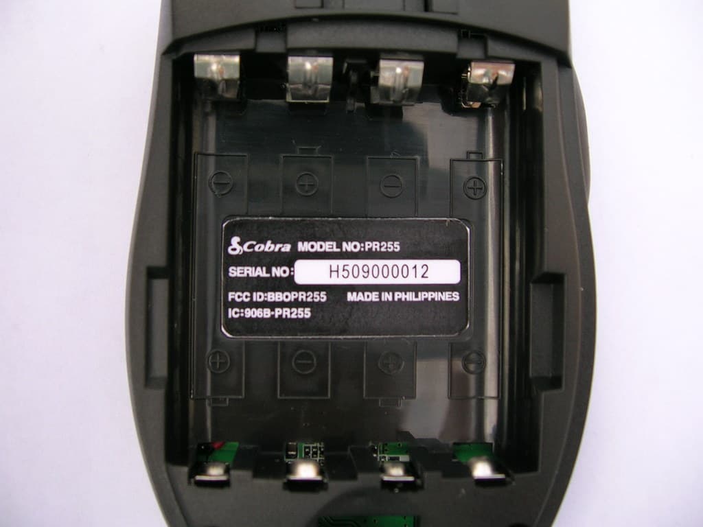 FRS/GMRS TRANSCEIVER - FCC ID BBOPR255 - Cobra Electronics Corporation (3)