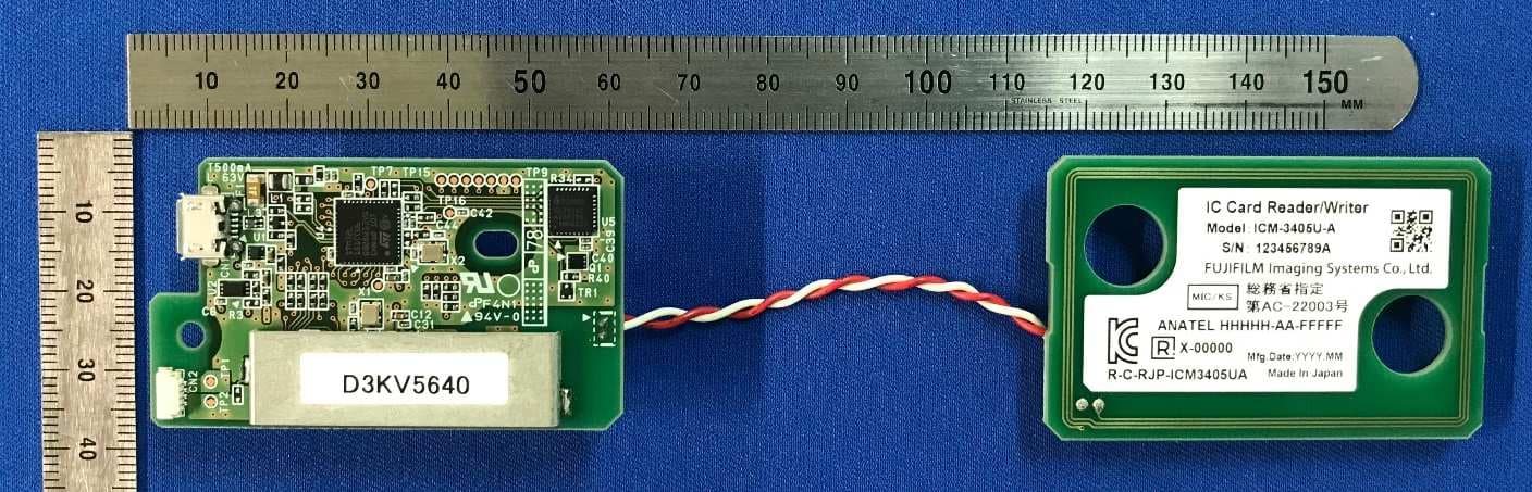 IC Card Reader/Writer - FCC ID BBP-RFICM01 - Ricoh Company Ltd