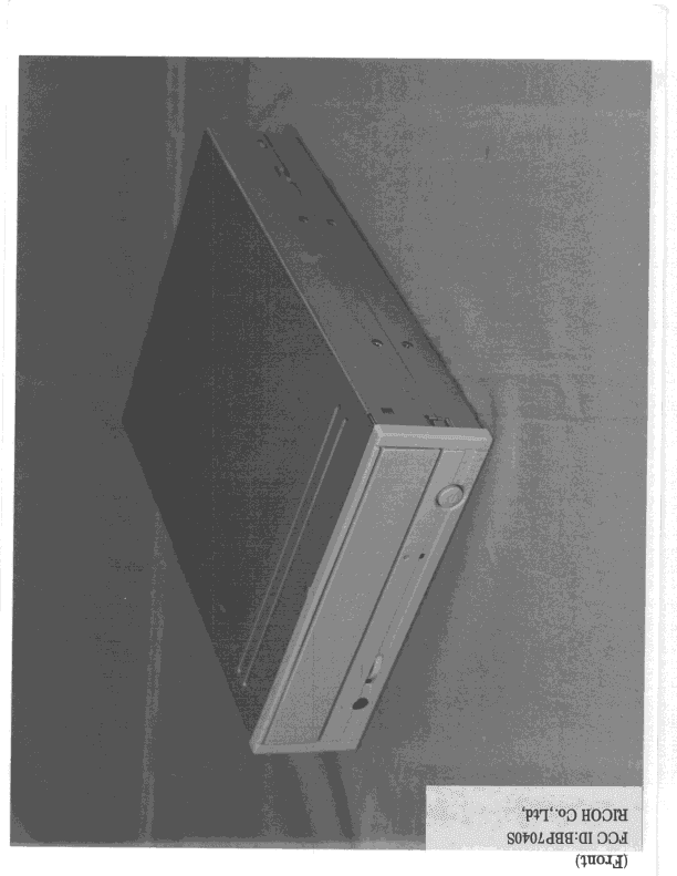 CD-R ROM - FCC ID BBP7040S - Ricoh Company Ltd (2)