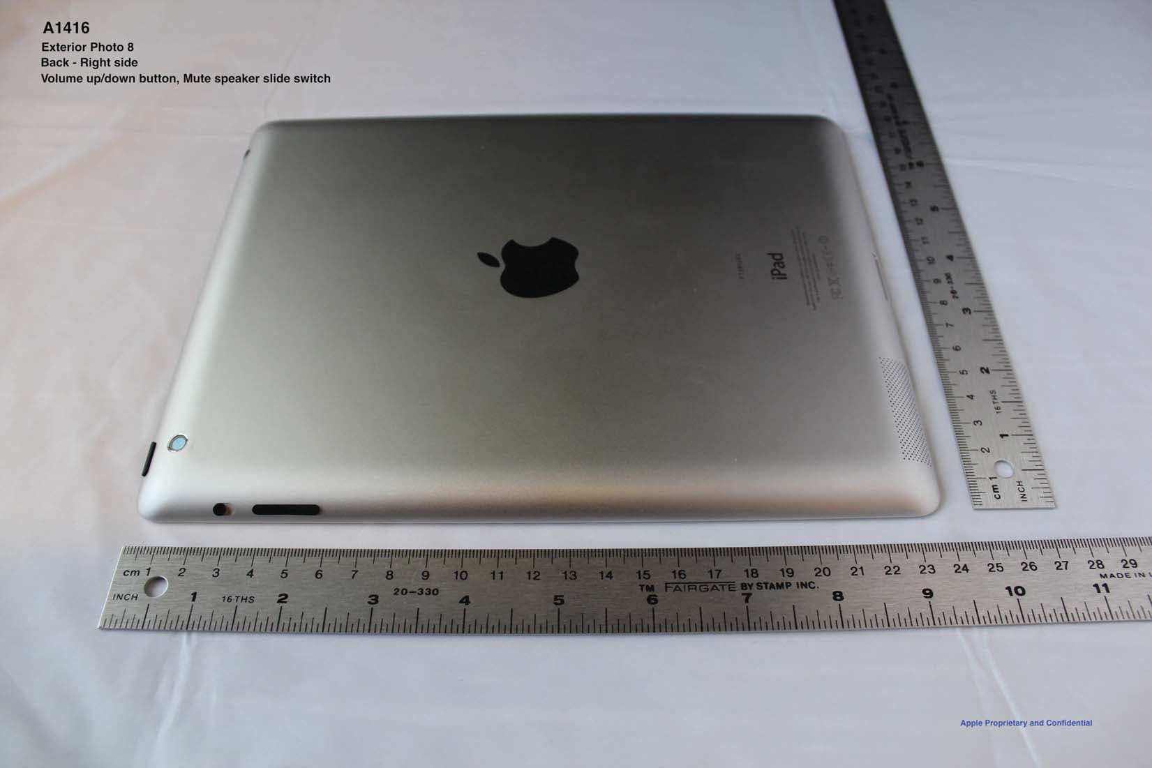iPAD with 802/11 a/b/g/n and BT LE - FCC ID BCGA1416 - Apple Inc.