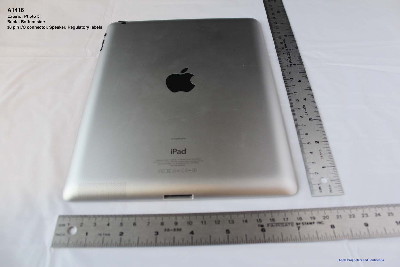 iPAD with 802/11 a/b/g/n and BT LE - FCC ID BCGA1416 - Apple Inc. (5)