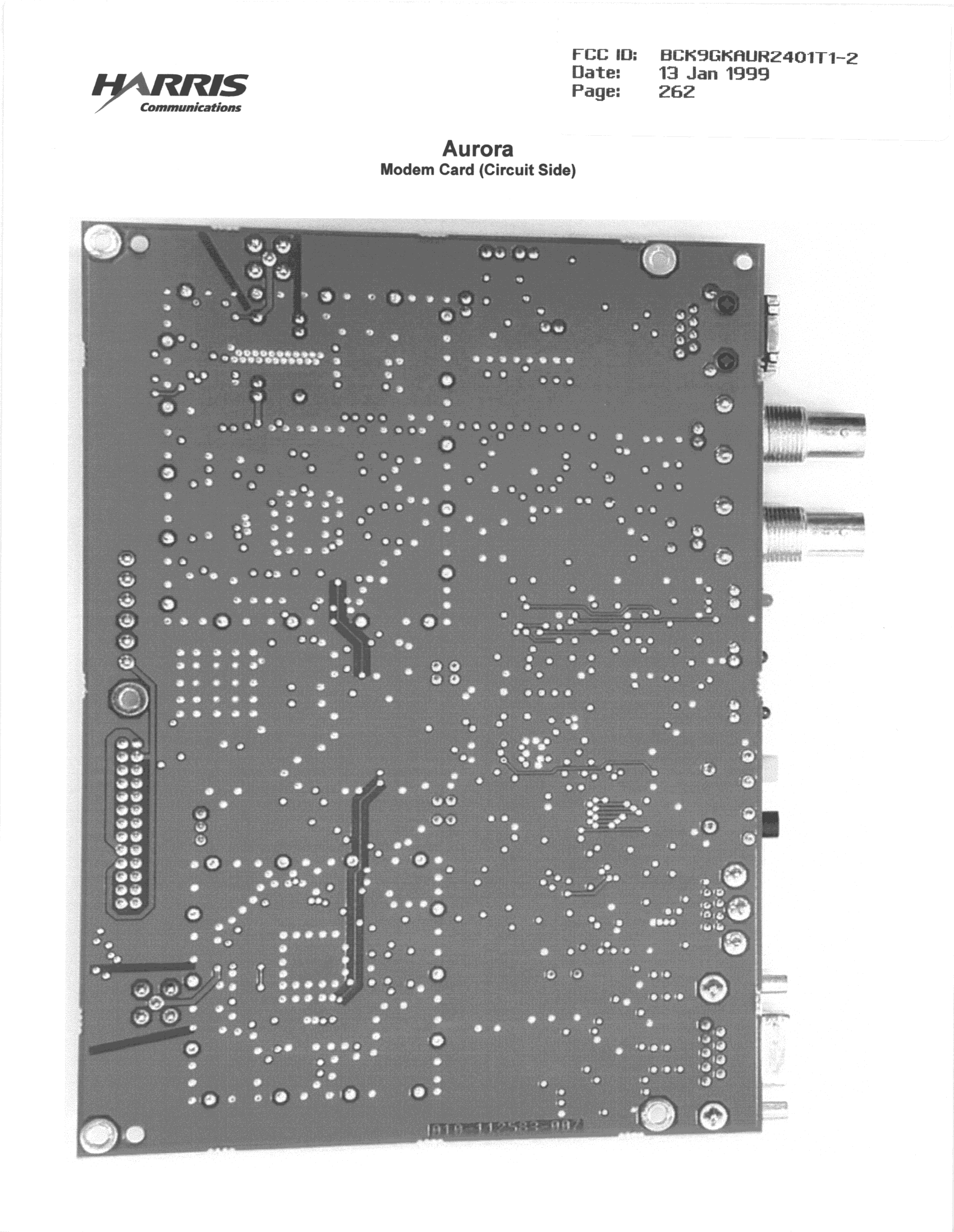 DSS - Part 15 Spread Spectrum Transmitter - FCC ID BCK9GKAUR2401T1-2 - Harris Corporation Farinon Division (2)