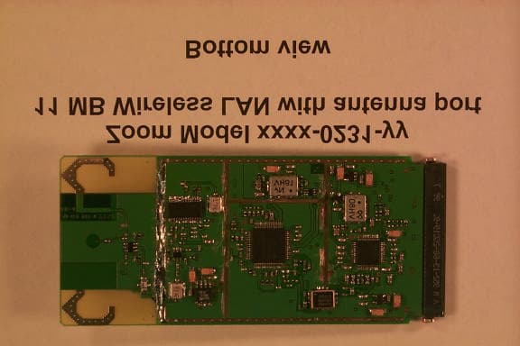 Wireless LAN PCMCIA Card - FCC ID BDNWLANPCCRD11 - Zoom Telephonics, Inc
