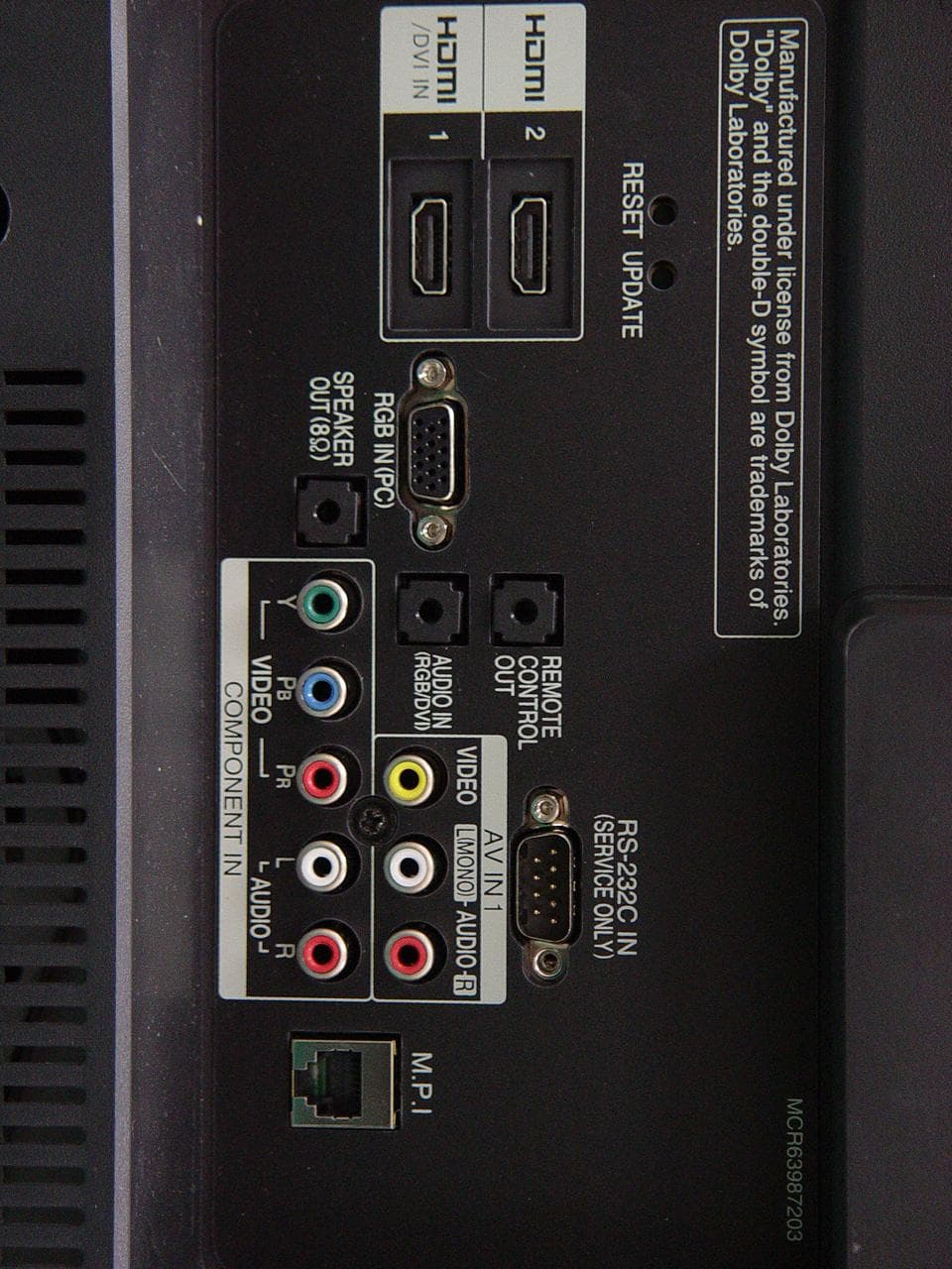 LCD TV Monitor - FCC ID BEJ32LD333HUA - LG Electronics USA, Inc. (4)