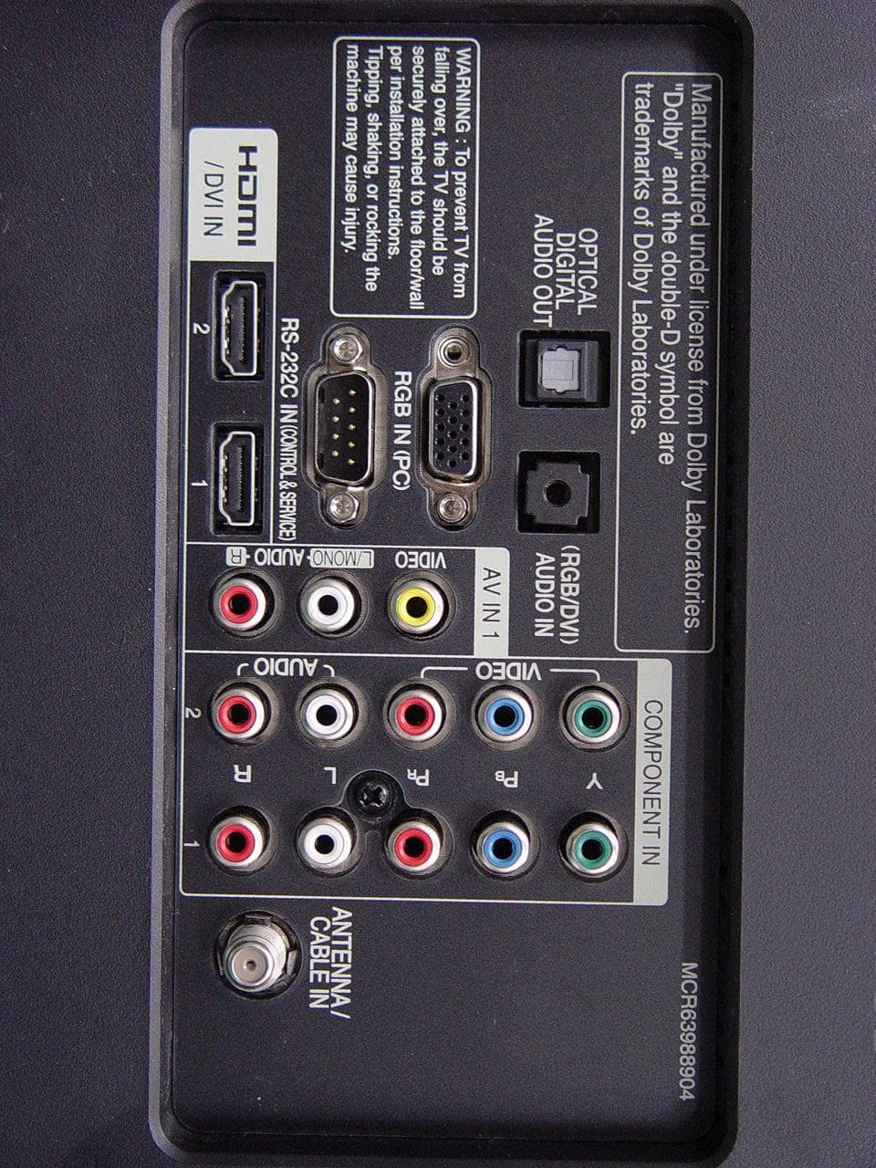 LED LCD TV Monitor - FCC ID BEJ32LV3400UA - LG Electronics USA, Inc. (1)