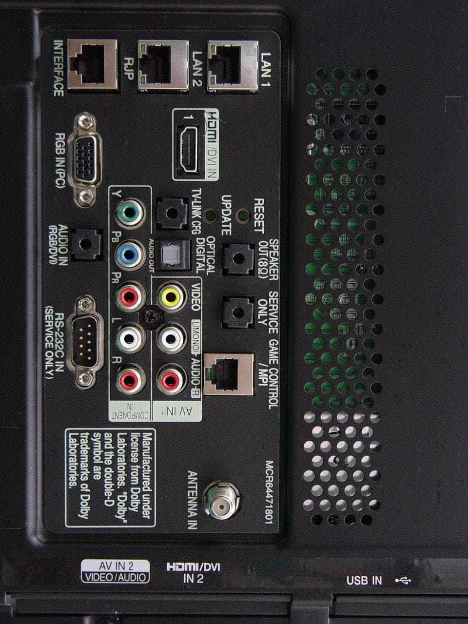 LED LCD TV Monitor - FCC ID BEJ32LV555HUA - LG Electronics USA, Inc. (1)