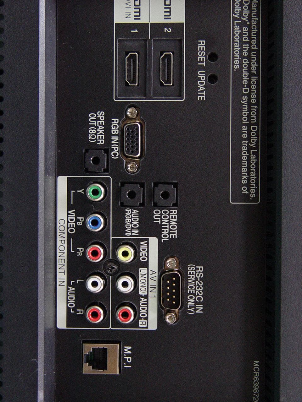 LCD TV Monitor - FCC ID BEJ37LD333HUA - LG Electronics USA, Inc. (3)