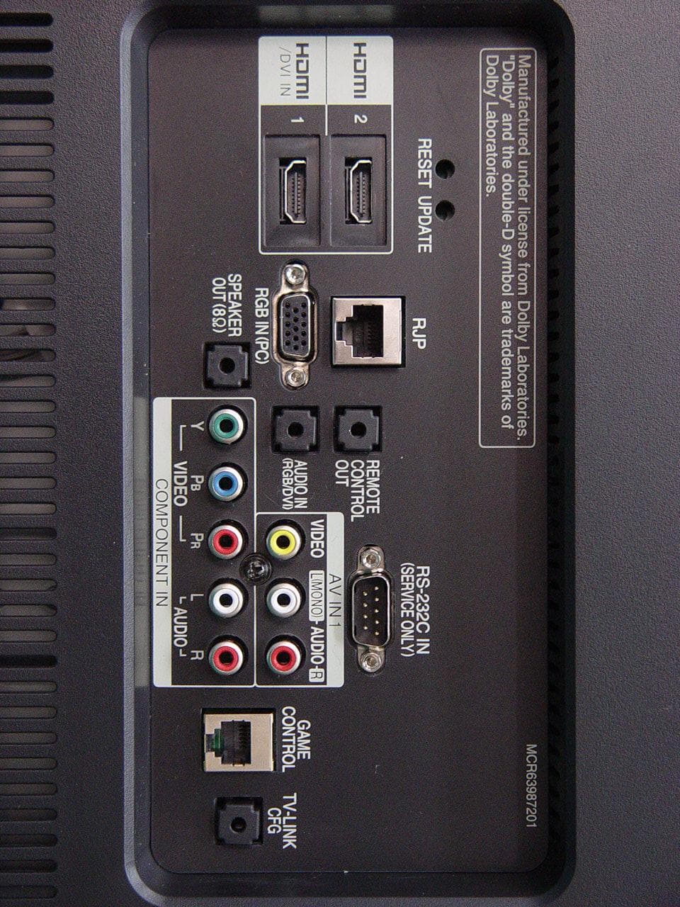 LCD TV Monitor - FCC ID BEJ37LD340HUA - LG Electronics USA, Inc. (1)