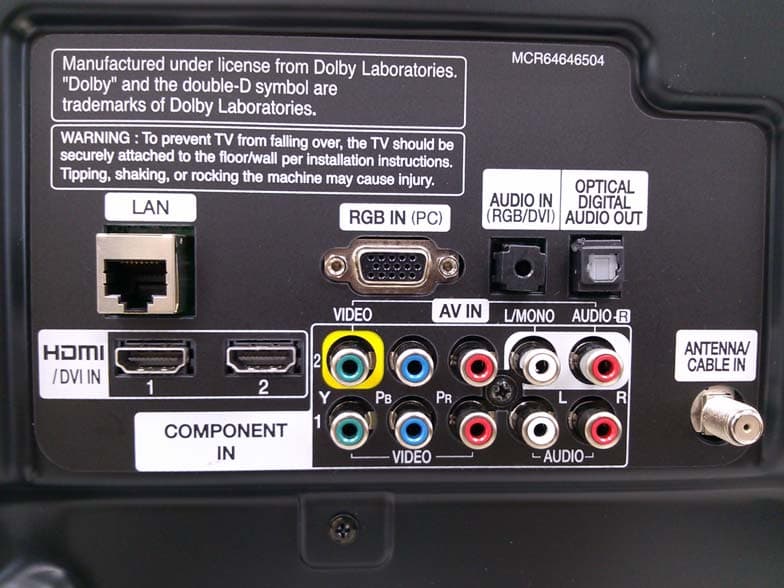 LED LCD TV monitor - FCC ID BEJ47LM4700UE - LG Electronics USA, Inc. (1)