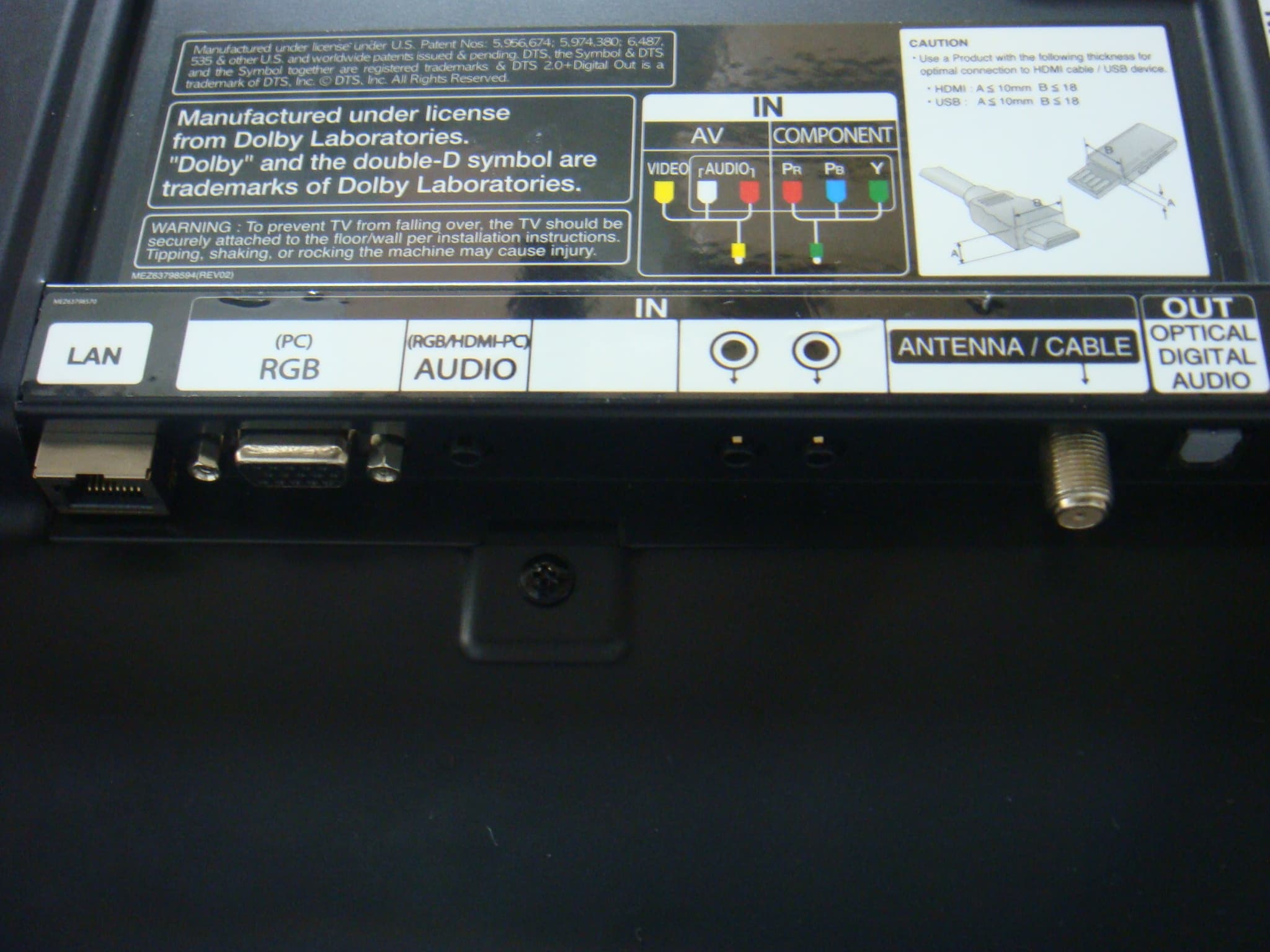 LED LCD TV MONITOR - FCC ID BEJ47LM8600UC - LG Electronics USA, Inc.