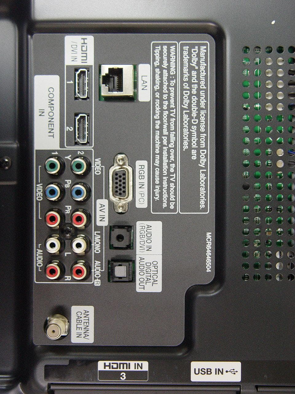LED LCD TV Monitor - FCC ID BEJ47LS5600UC - LG Electronics USA, Inc. (1)