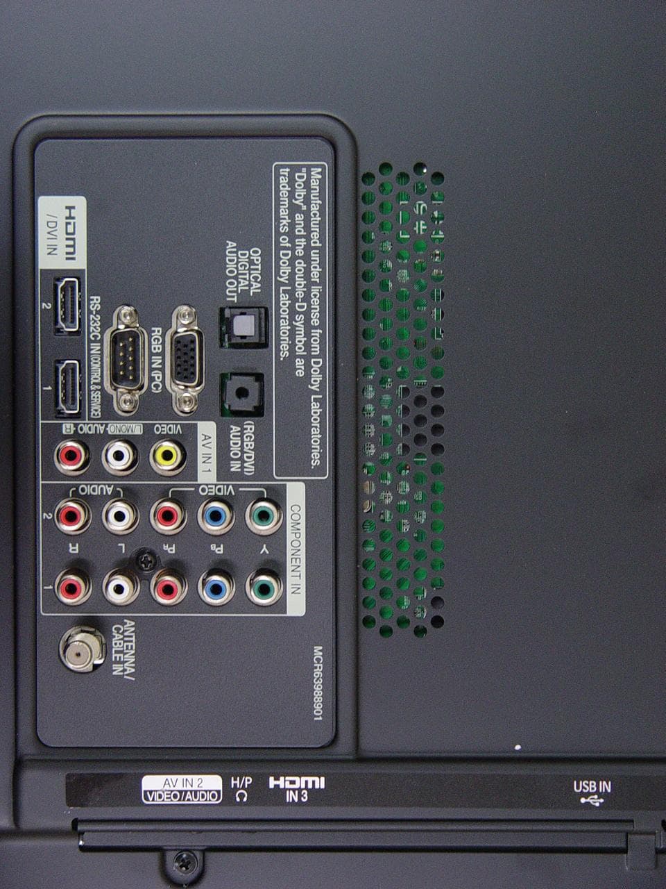 LED LCD TV Monitor - FCC ID BEJ47LV3500UG - LG Electronics USA, Inc. (4)