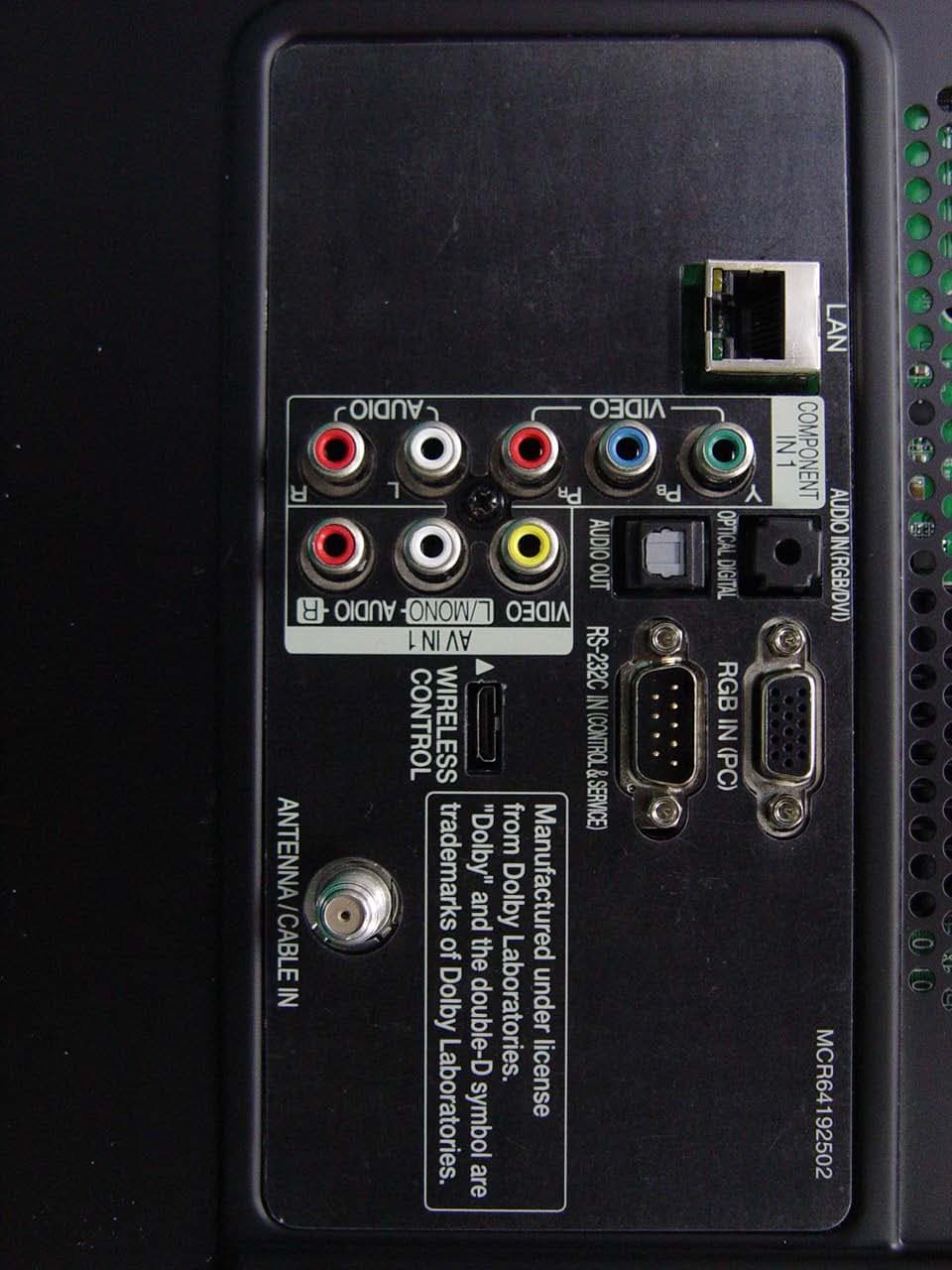 LED LCD TV Monitor - FCC ID BEJ47LV3700UD - LG Electronics USA, Inc. (3)