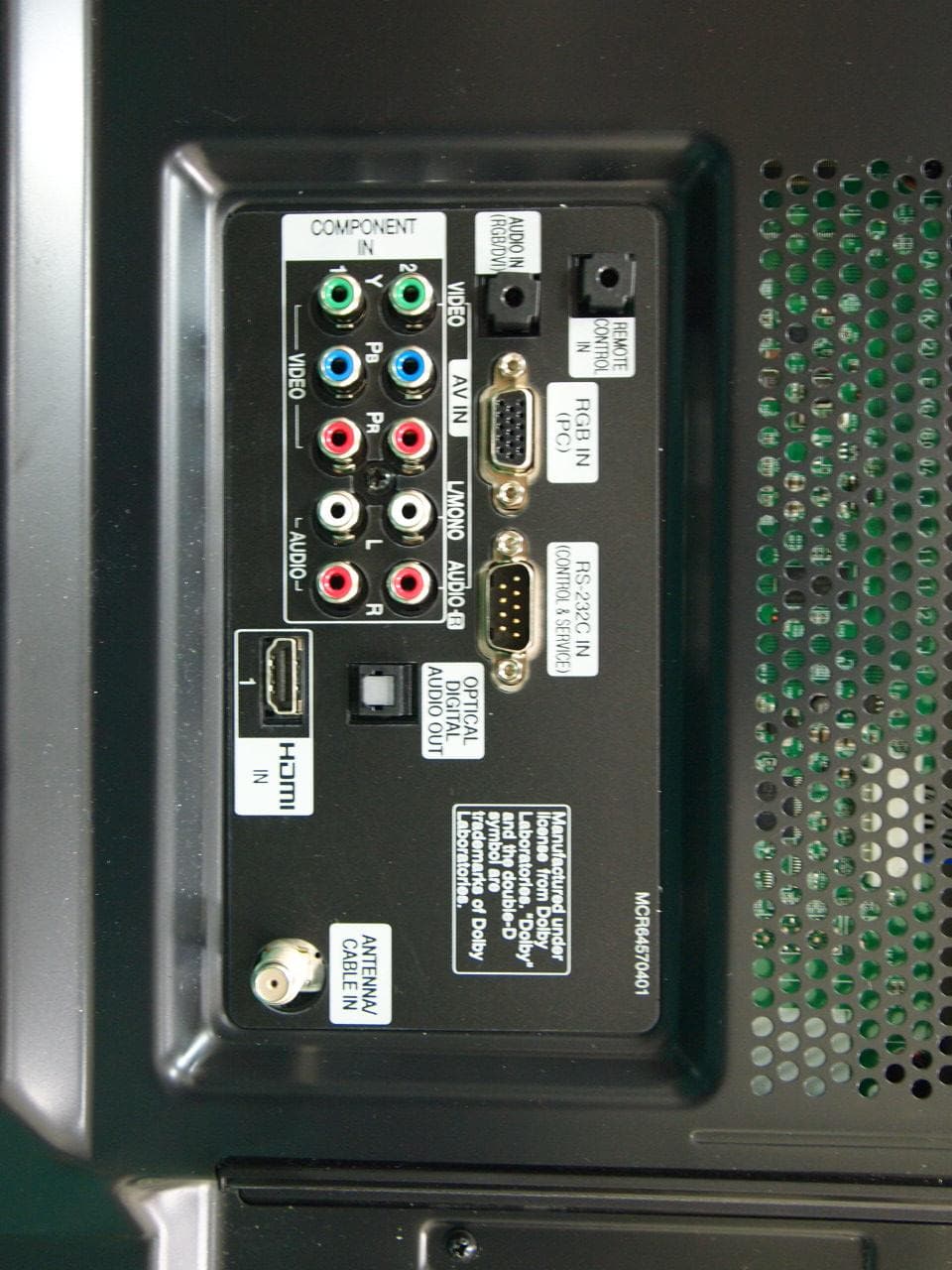 PLASMA TV Monitor - FCC ID BEJ50PA4900UD - LG Electronics USA, Inc. (3)
