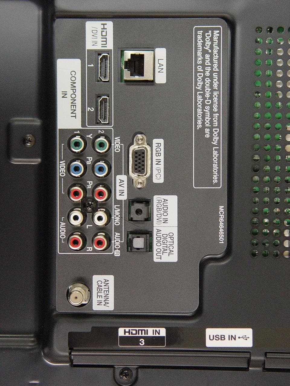 LED LCD TV Monitor - FCC ID BEJ55LM4600UA - LG Electronics USA, Inc. (2)