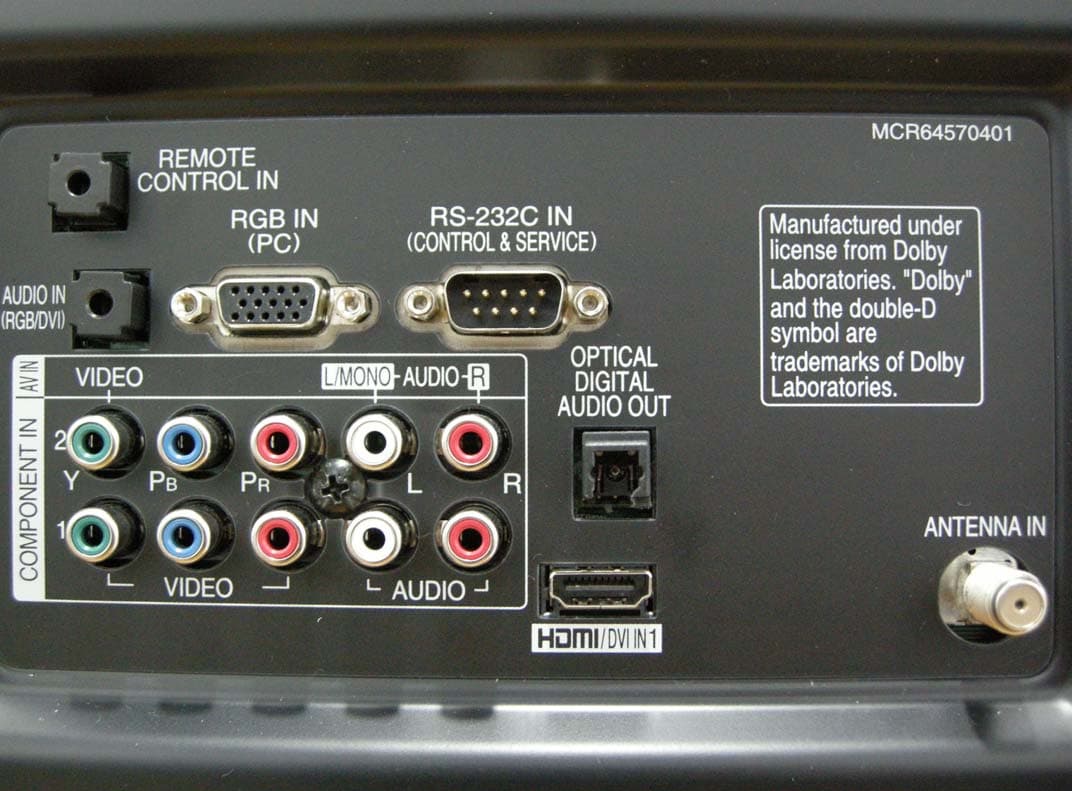 Plasma Tv/monitor - FCC ID BEJ60PA6500UA - LG Electronics USA, Inc. (1)