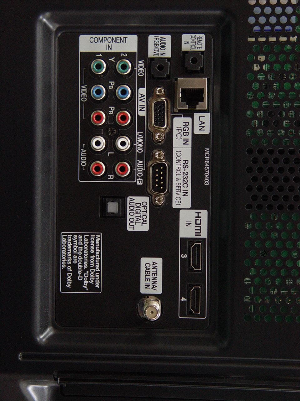 PLASMA TV Monitor - FCC ID BEJ60PM9700UA - LG Electronics USA, Inc. (4)